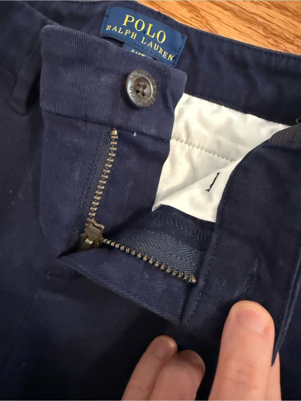 Polo Ralph Lauren Toddler Boy Navy Chino Pants size 4/4T